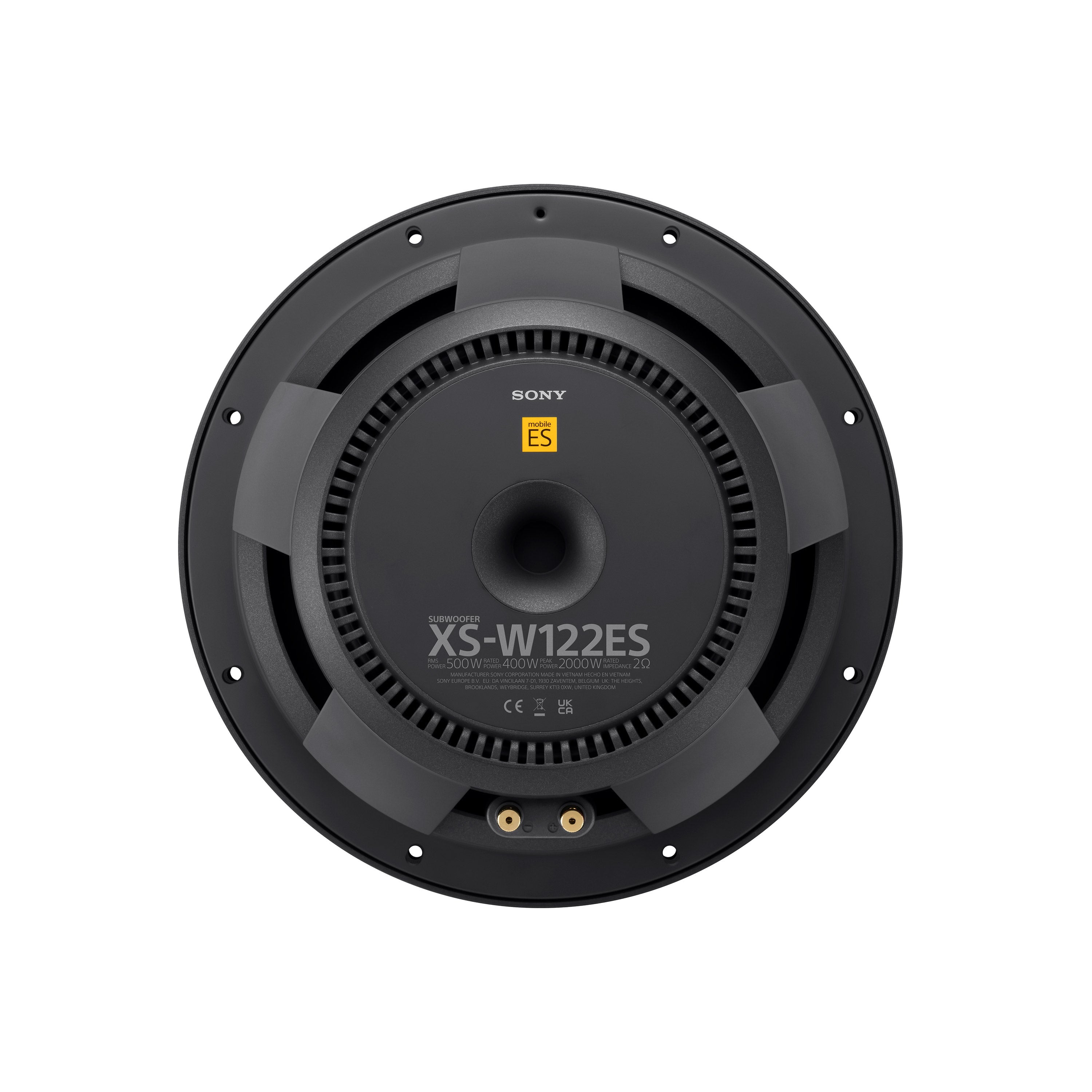 Sony XS-W122ES | Mobile ES™ 12" (30cm) 2-ohm Subwoofer