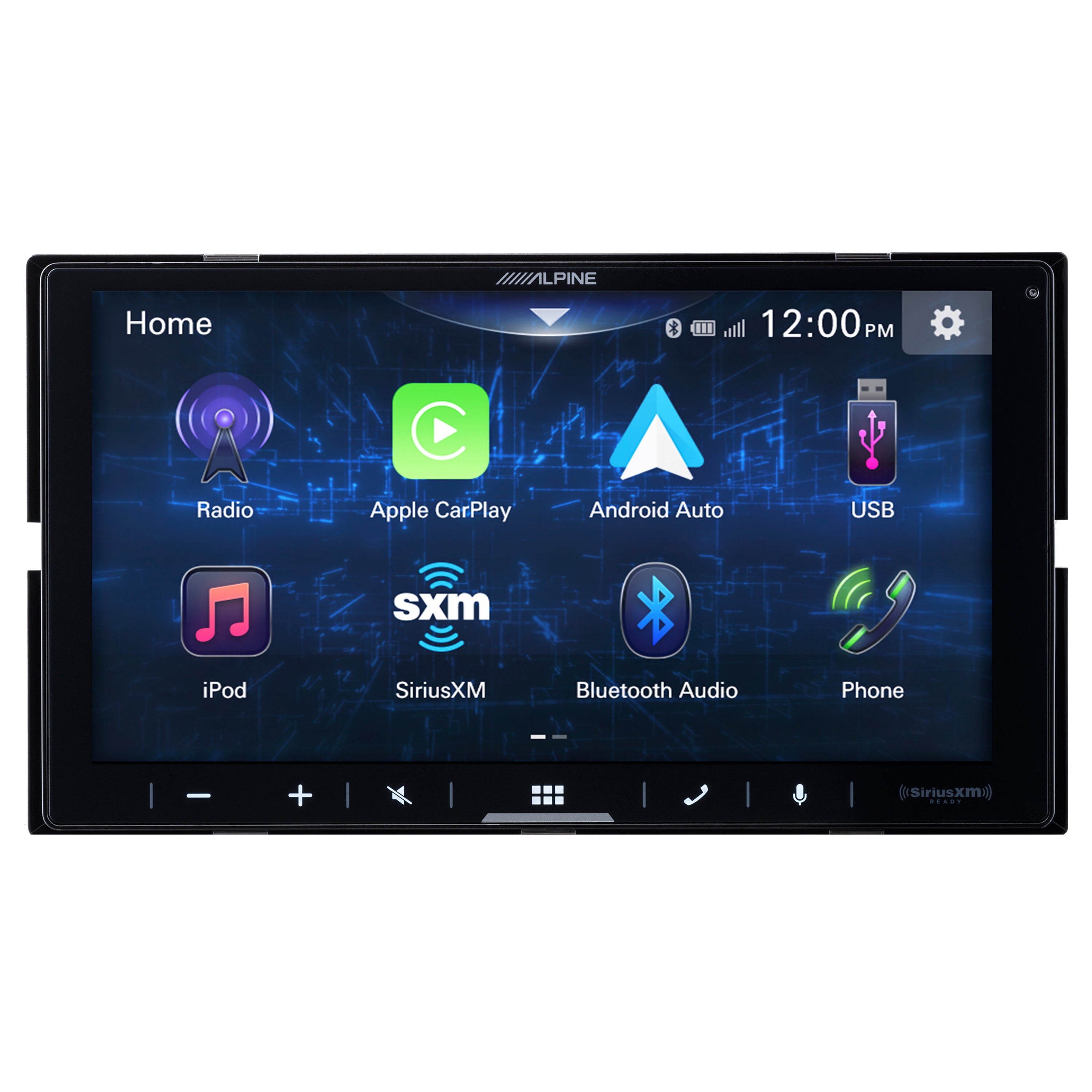 Alpine iLX-W670 7-inch Shallow-Chassis Digital Multimedia Receiver with PowerStack™