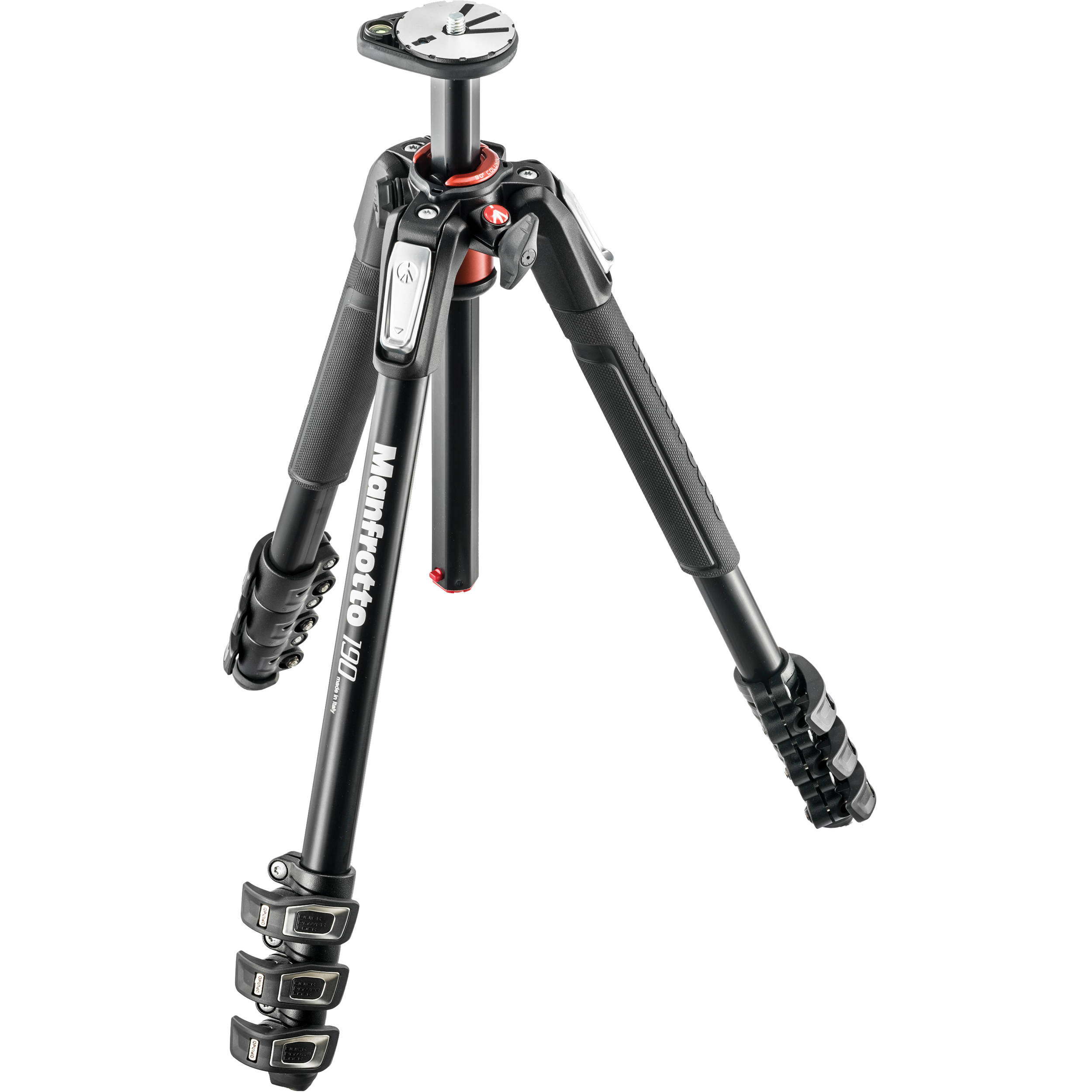 Manfrotto 190XPRO Aluminum 4-Section Tripod