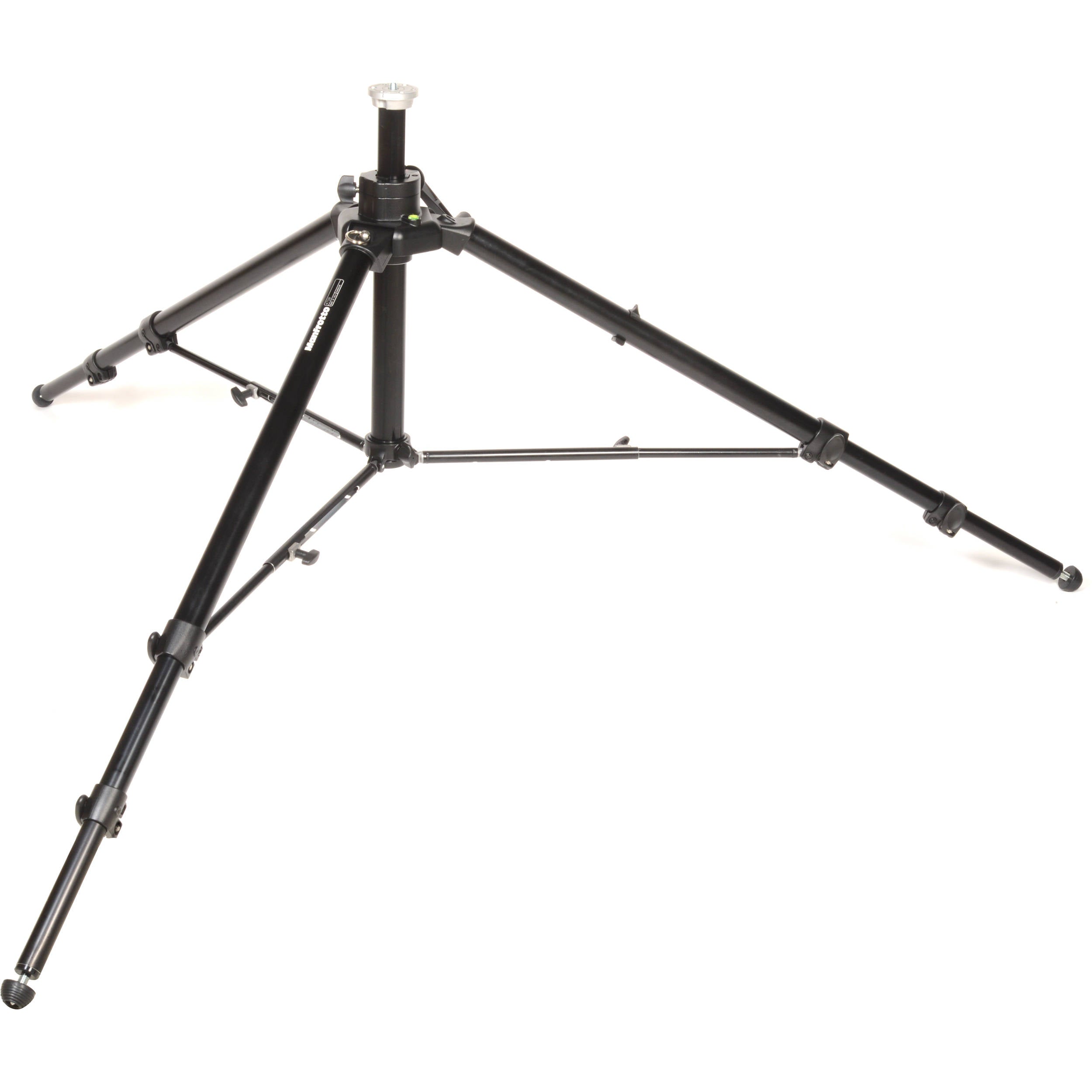 Manfrotto Pro Geared Tripod Black w/ Spiked Feet