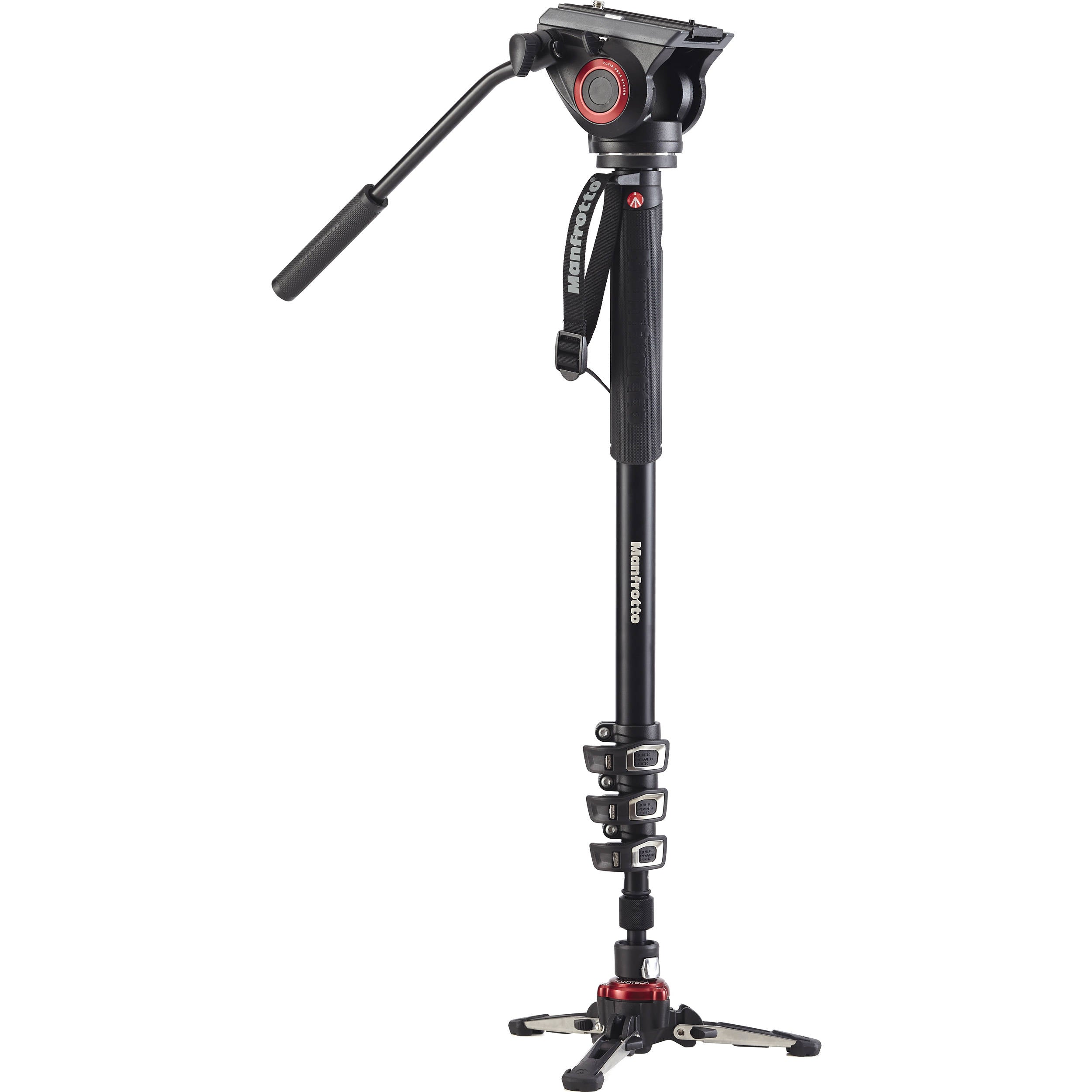 Manfrotto XPRO Alu Fluid Base Monopod w/500AH Head