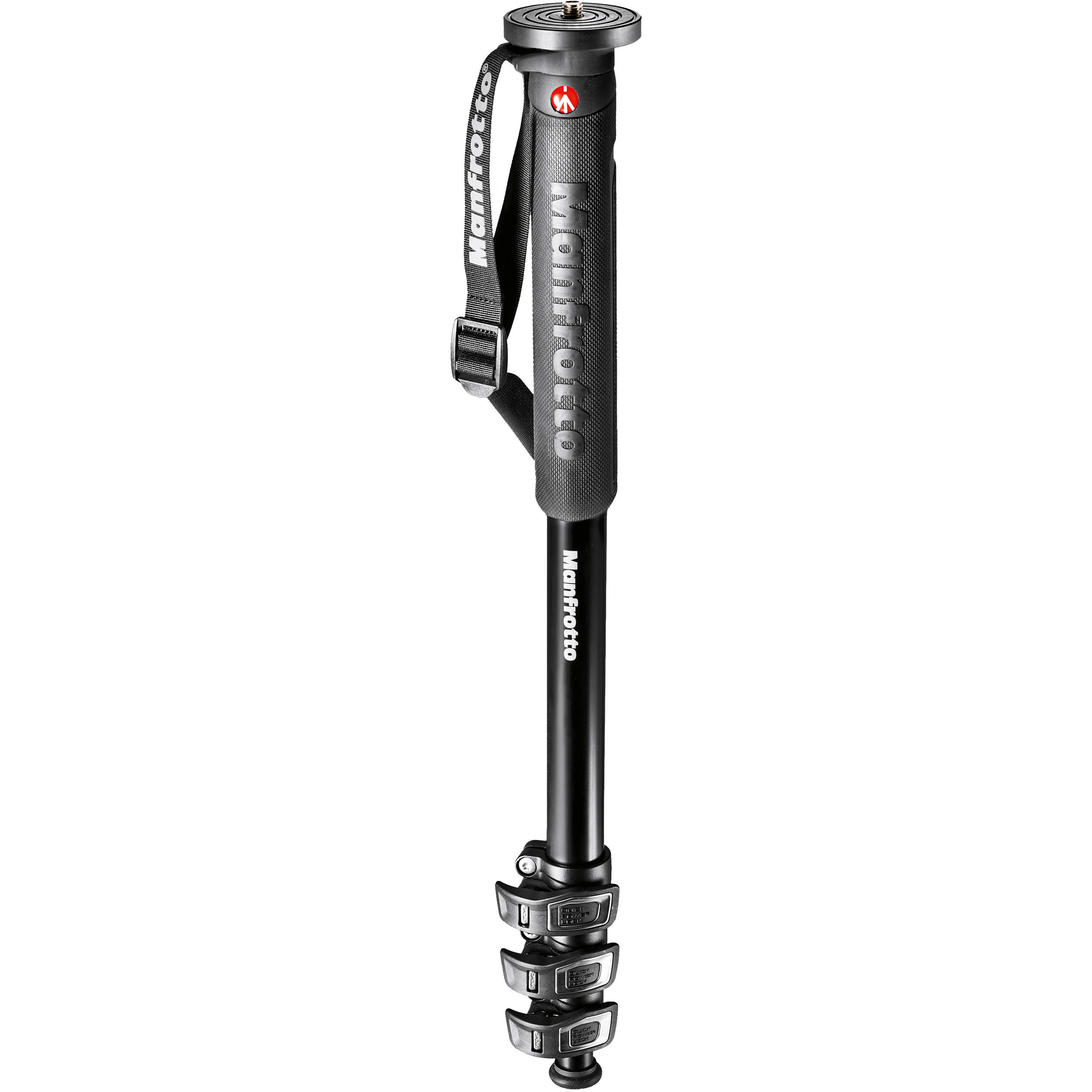 Manfrotto XPRO Alu 4-Sec Monopod w/Lever Locks