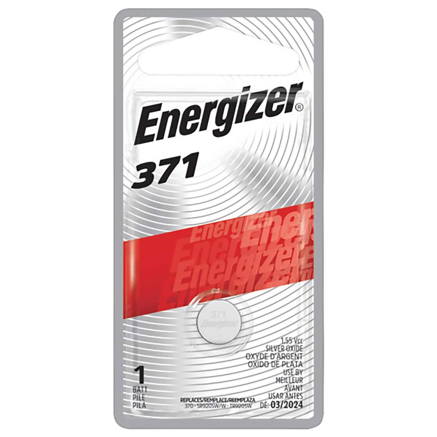 Energizer Zero Mercury 371 Battery