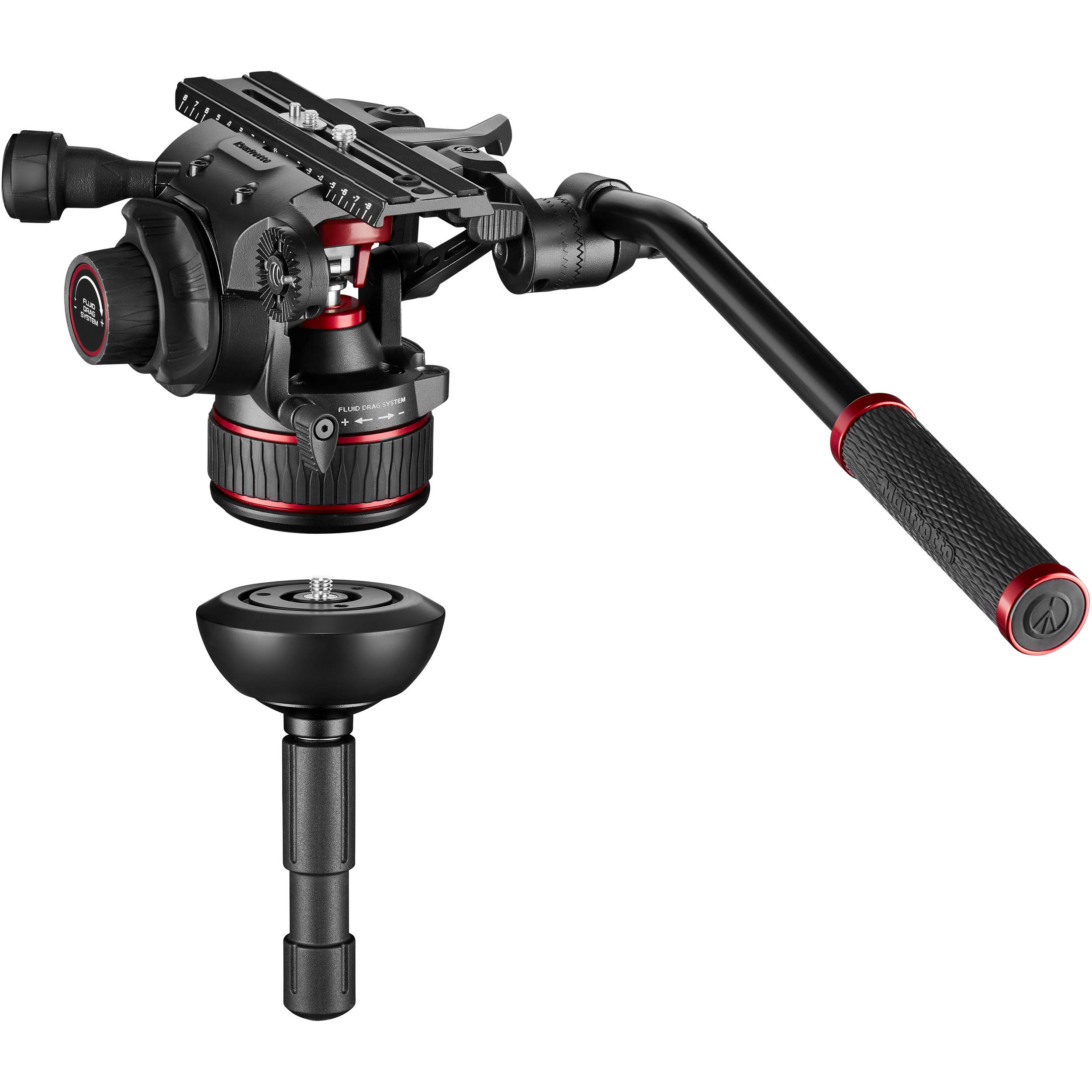 Manfrotto 536 Carbon Tripod w/ 612AH Video Head