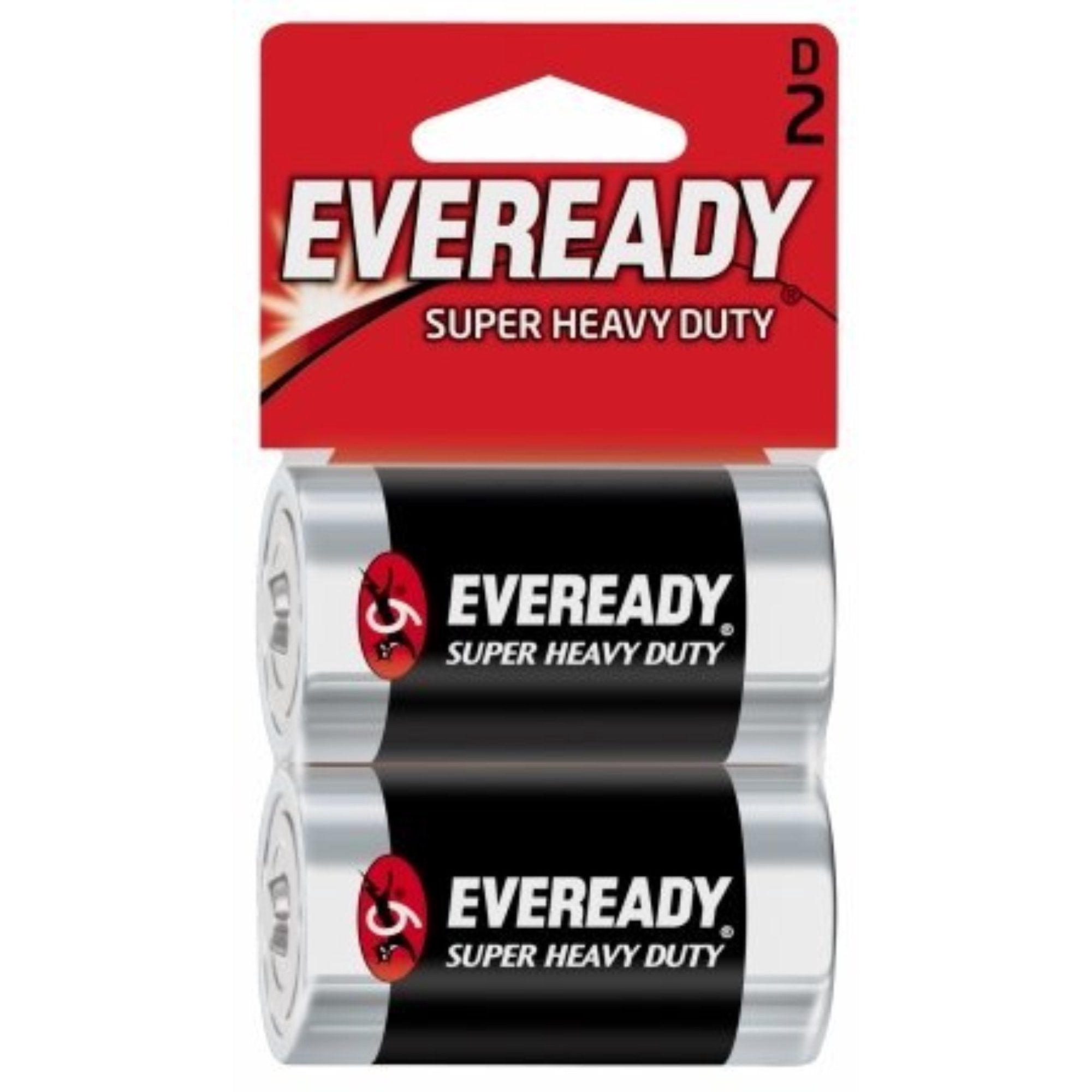 Eveready Super Heavy Duty D (2 Pack)