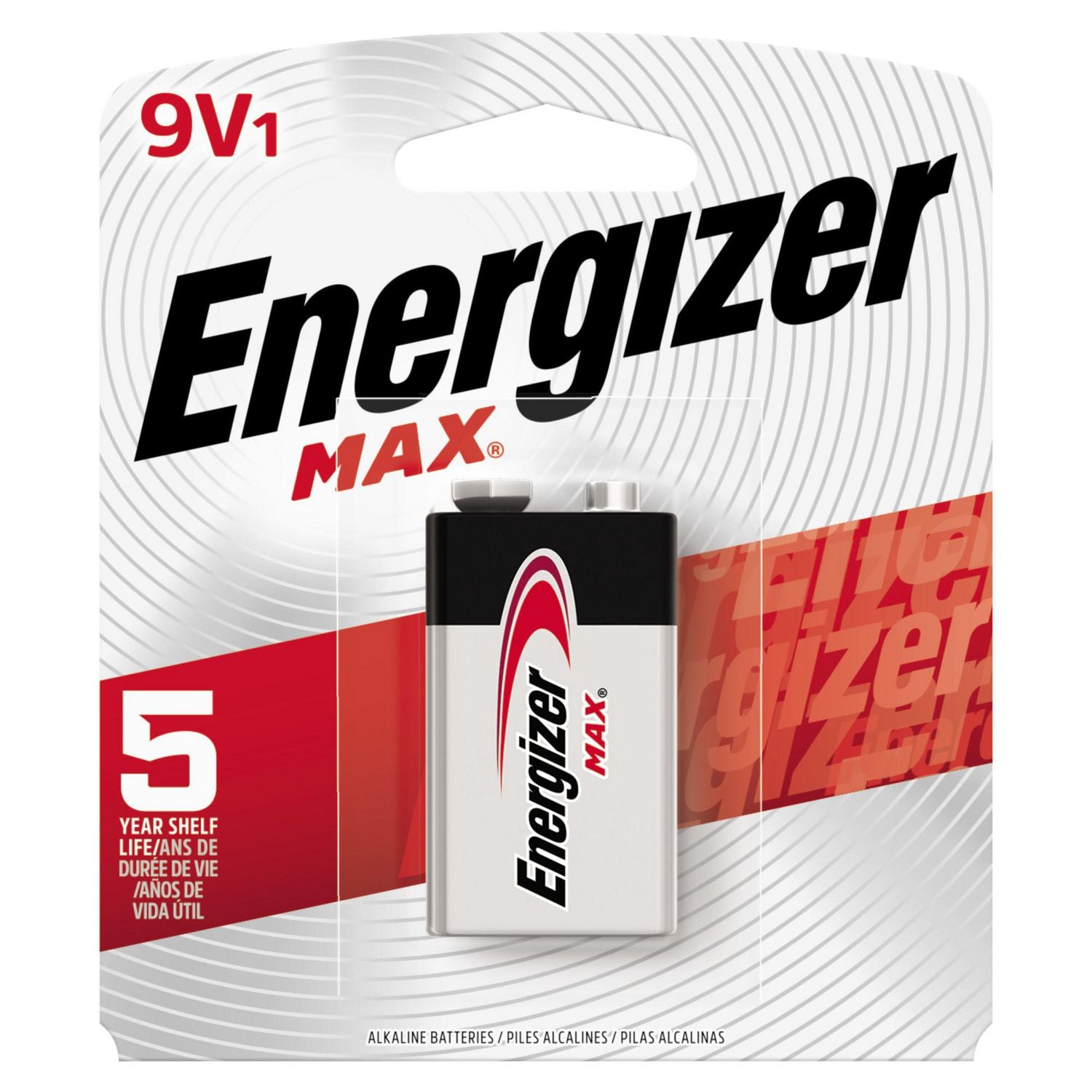 Energizer MAX 9V Blister Pack