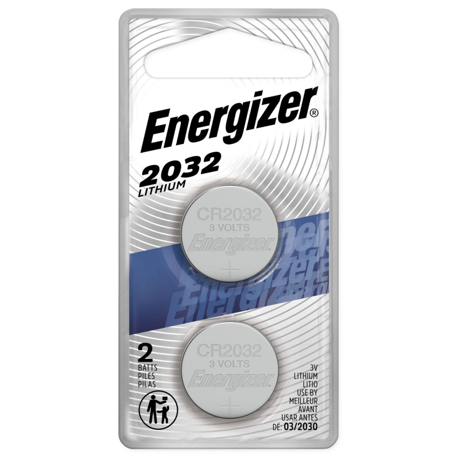 Energizer Lithium 2032 3V (2 Pack)