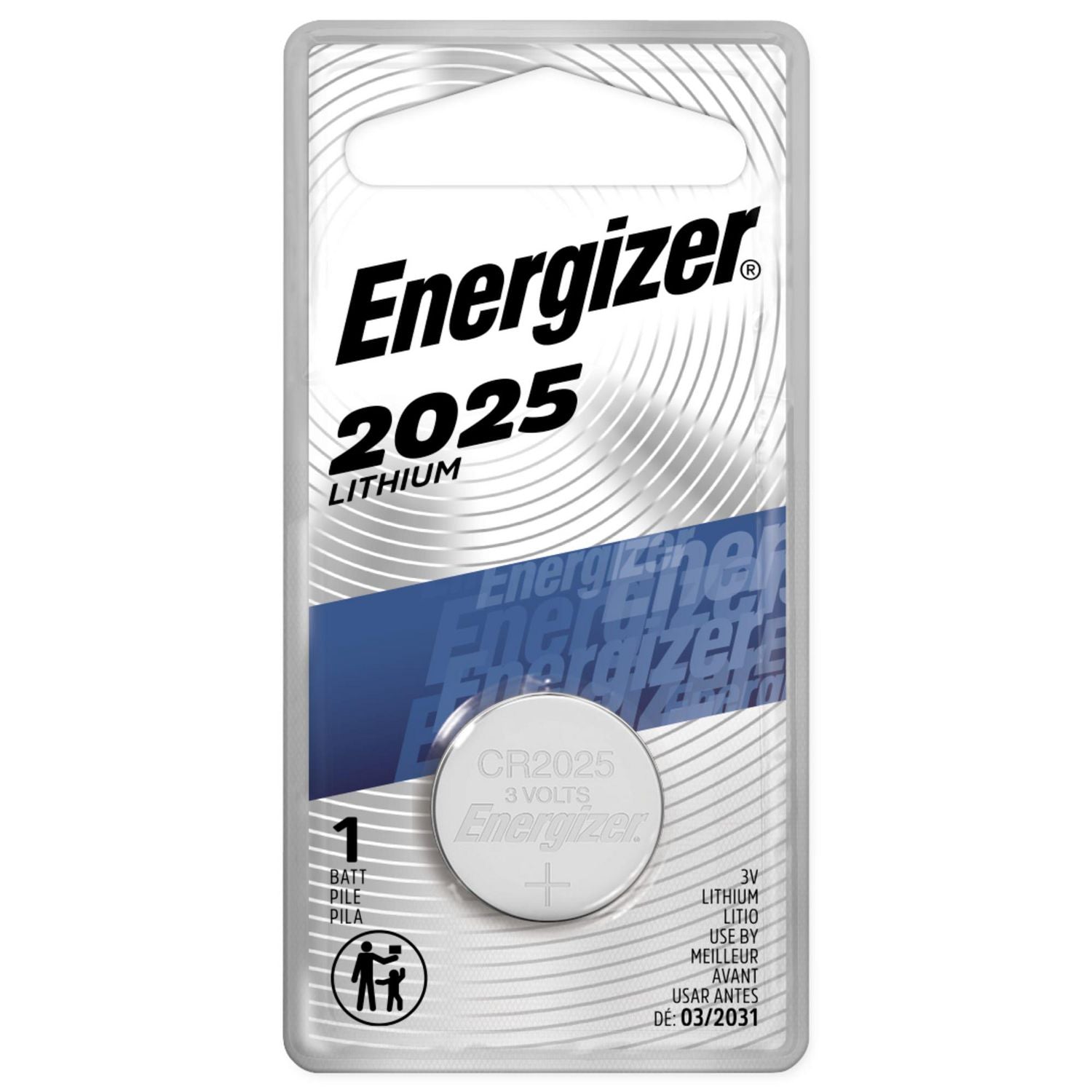 Energizer Lithium 2025 3V Battery