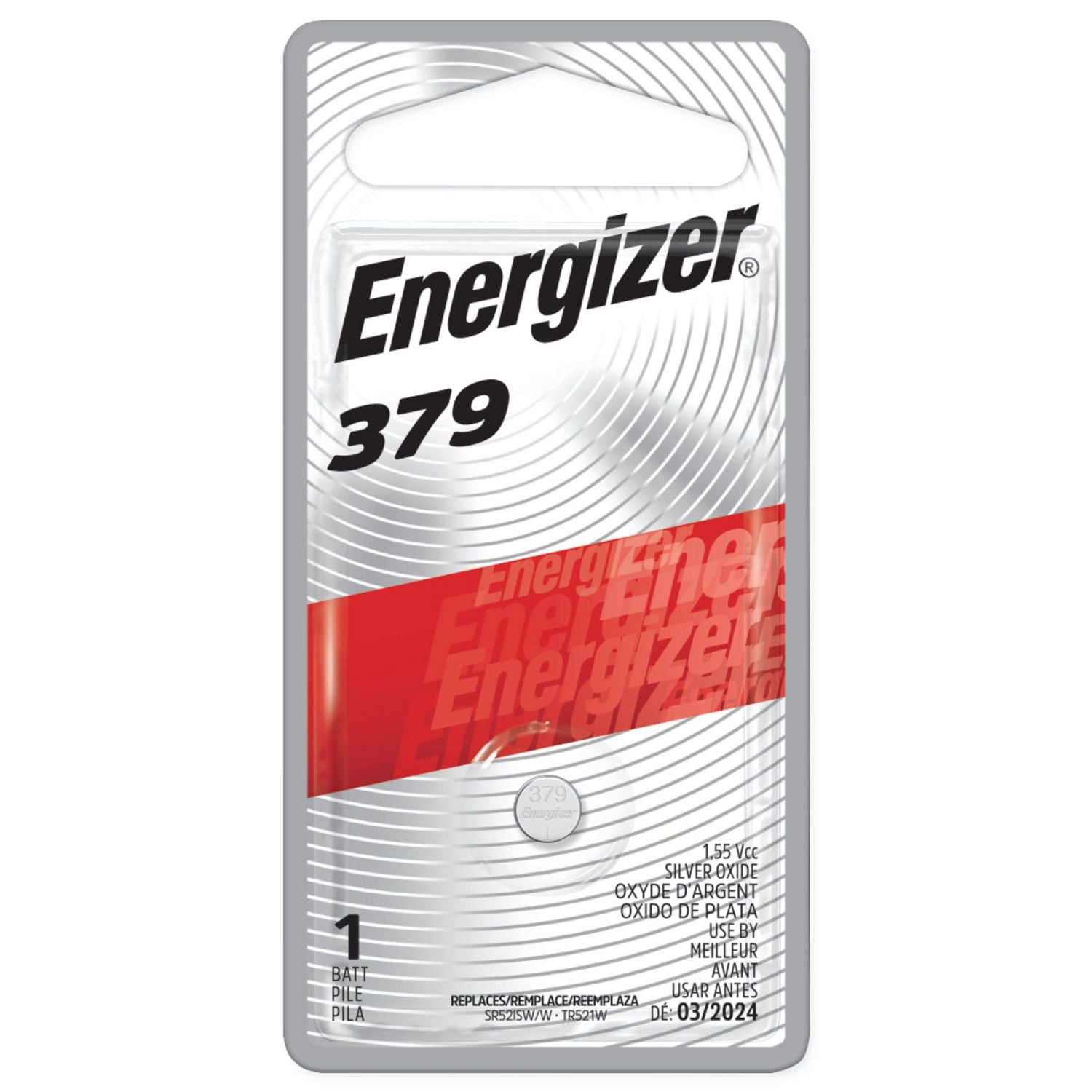 Energizer Zero Mercury 379 Battery