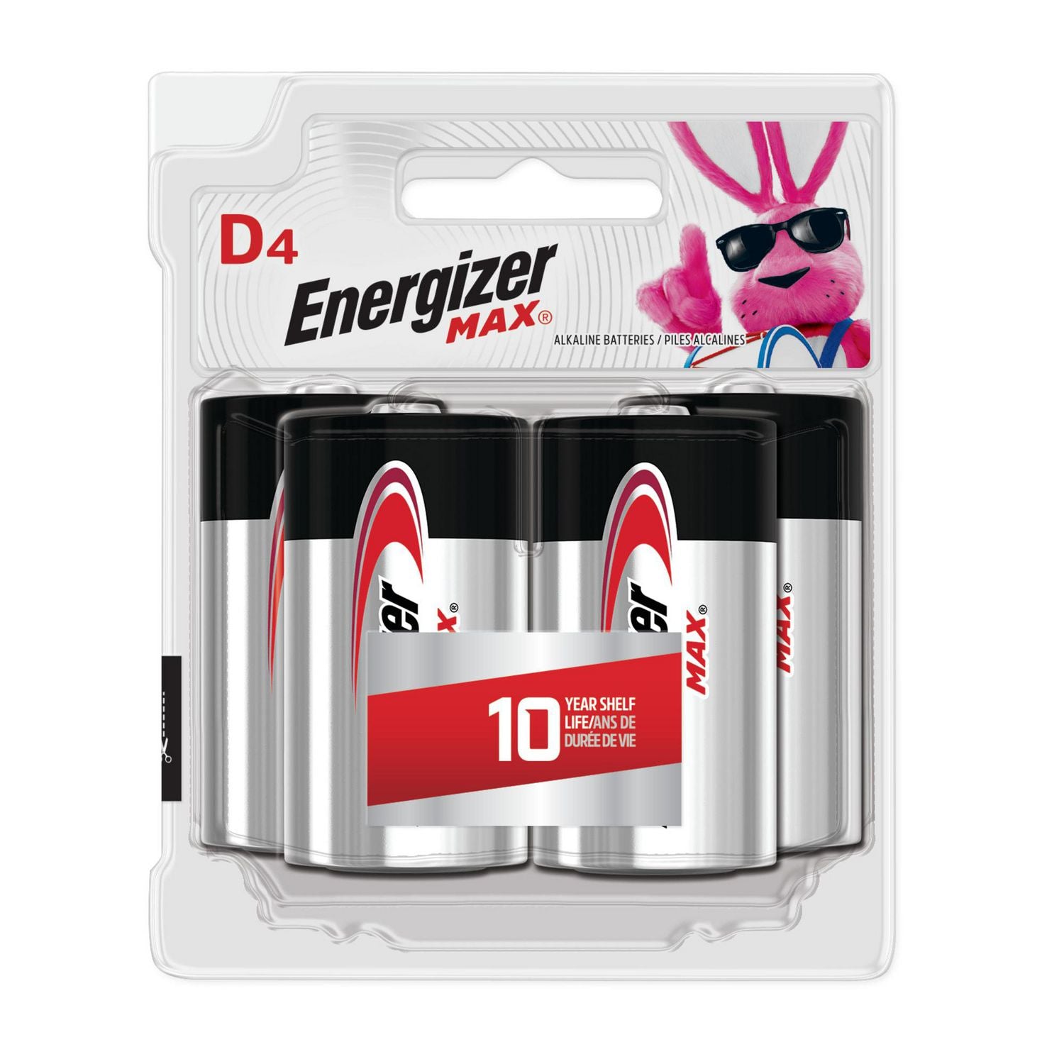 Energizer MAX D (4 Pack)