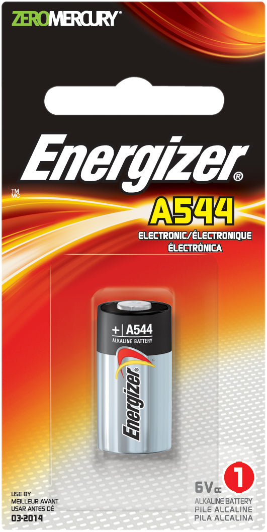 Energizer A544BP 6V Alkaline Photo Battery