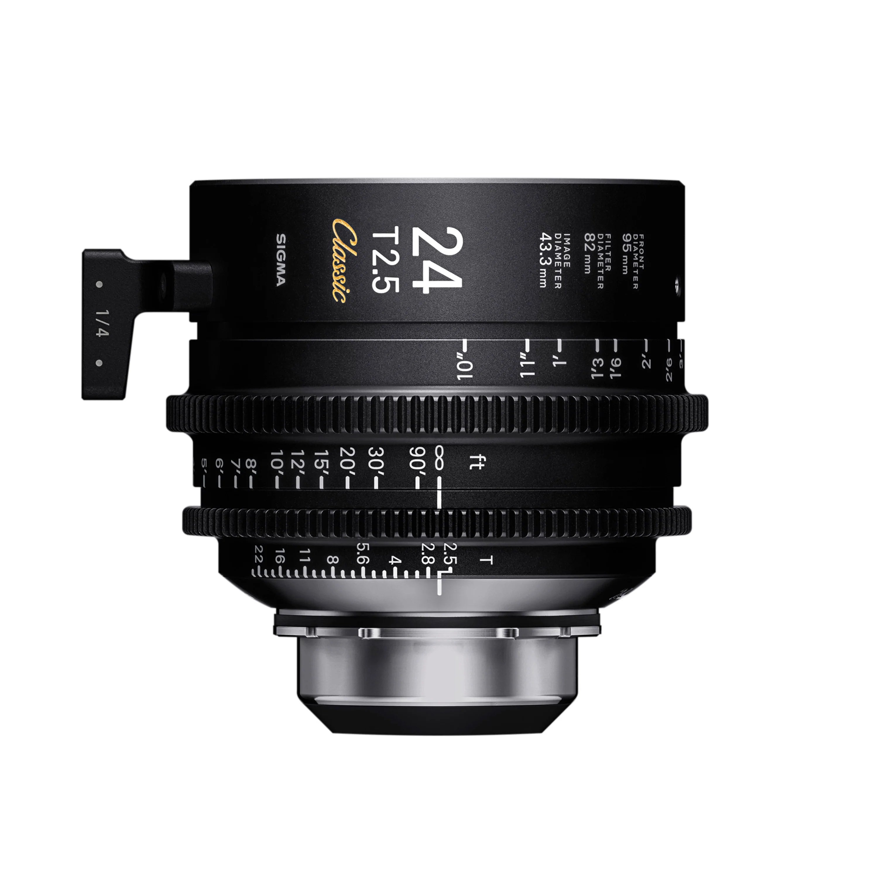 SIGMA 24mm T2.5 Cine FF Classic Prime