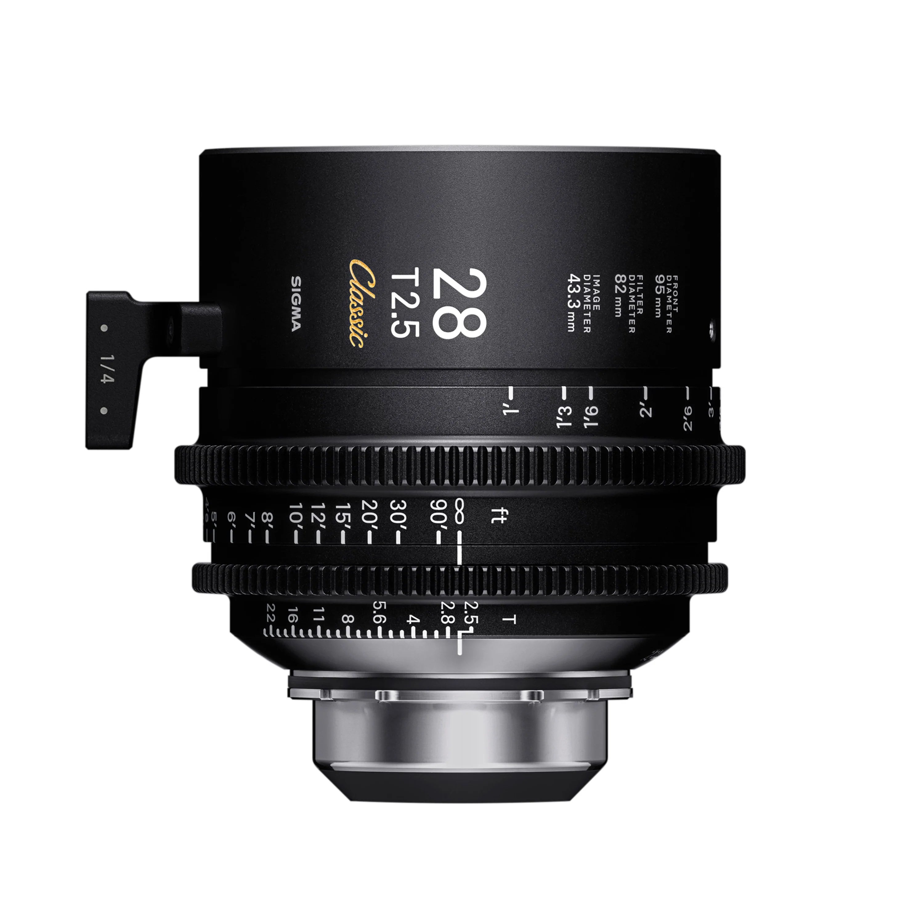 SIGMA 28mm T2.5 Cine FF Classic Prime