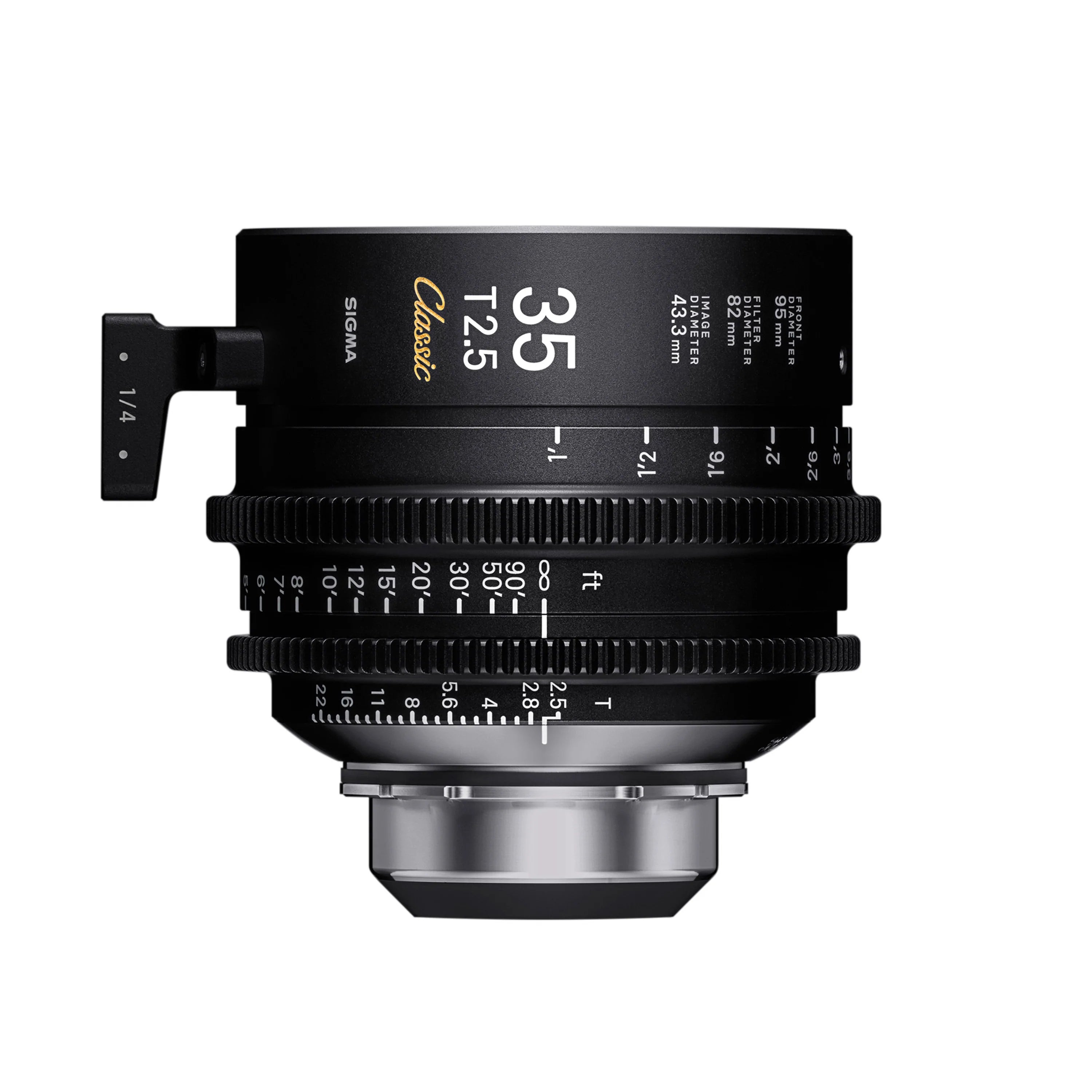 SIGMA 35mm T2.5 Cine FF Classic Prime