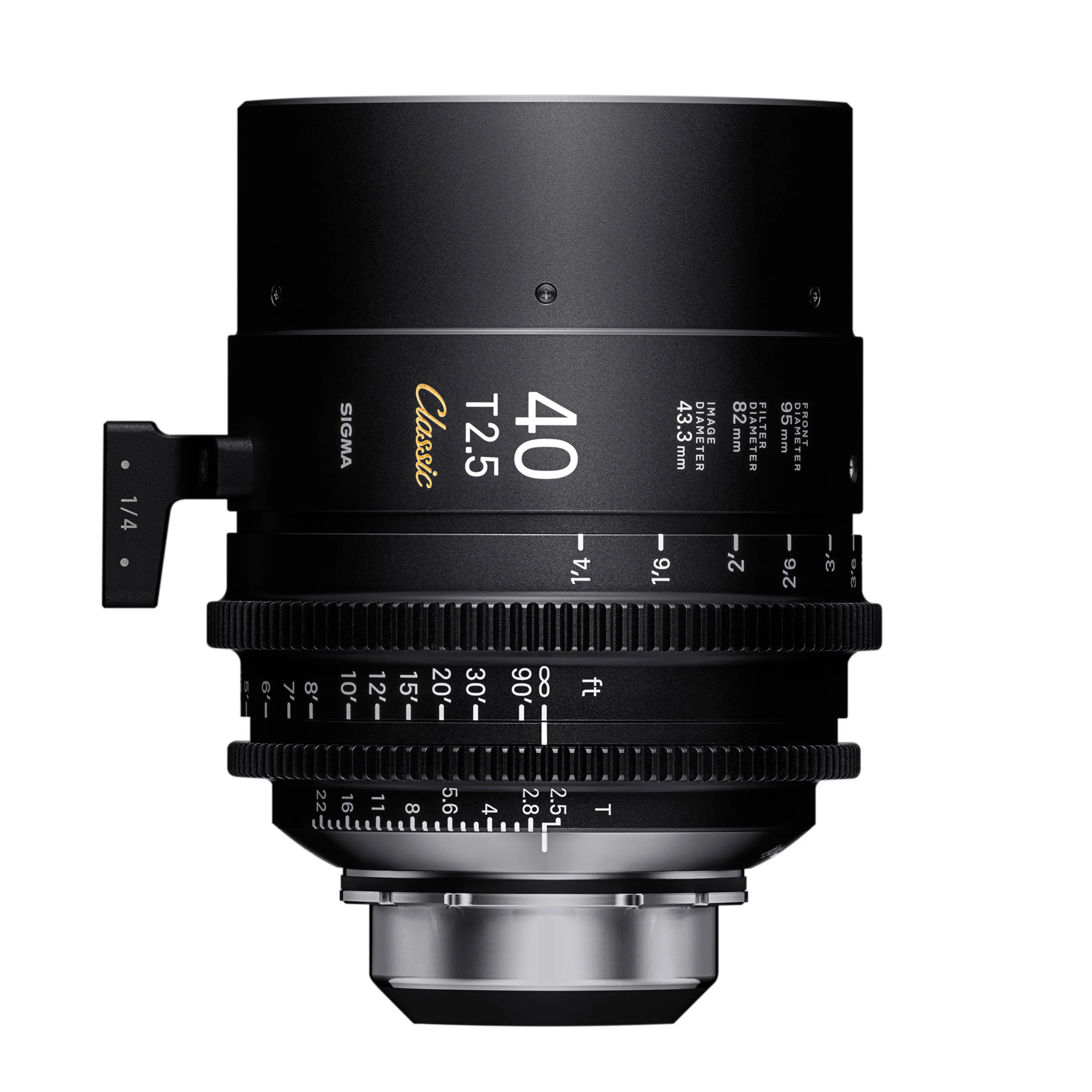 SIGMA 40mm T2.5 Cine FF Classic Prime