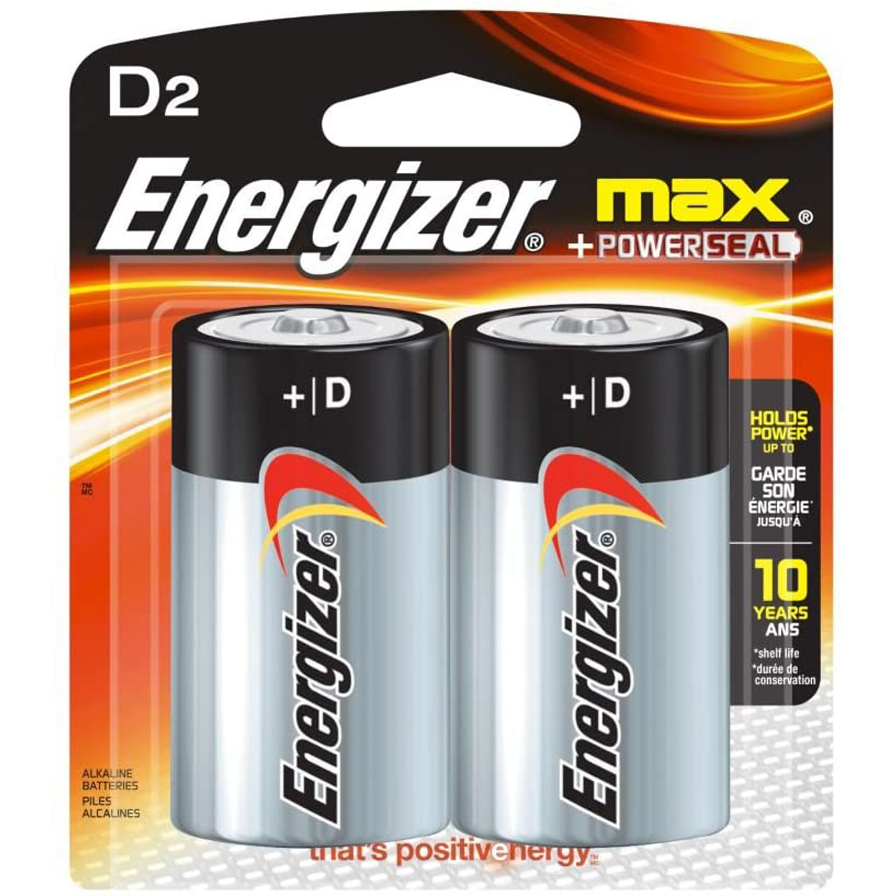 Energizer MAX D (2 Pack)