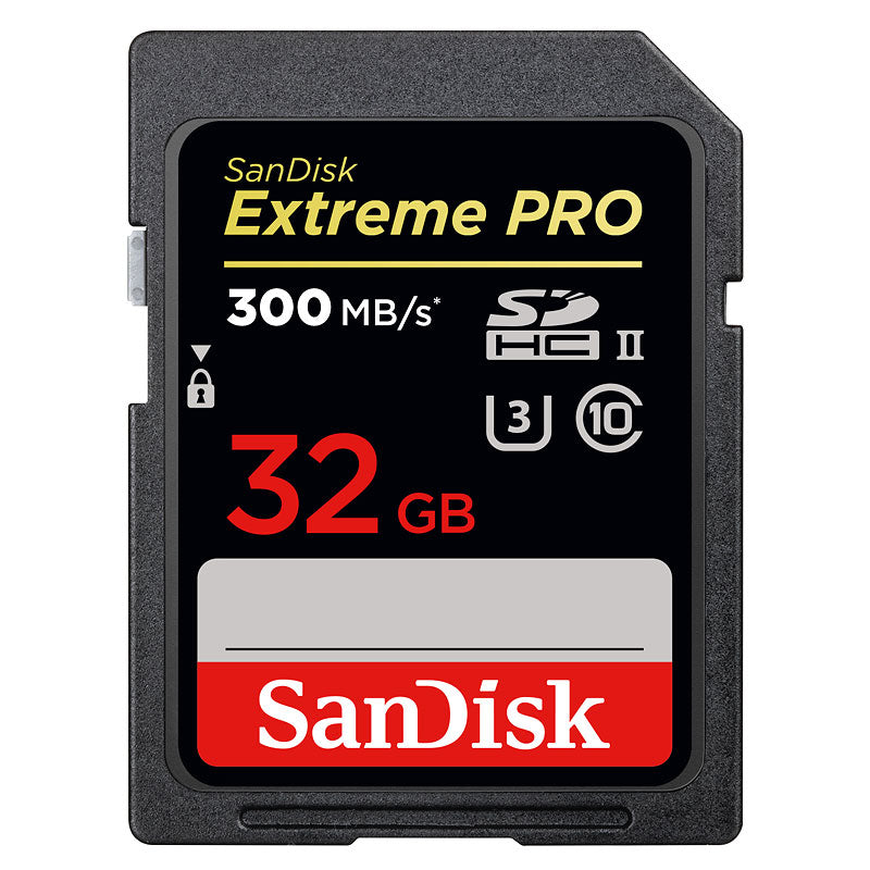 Sandisk Extreme PRO SDHC 32GB  300MB/s UHS-II