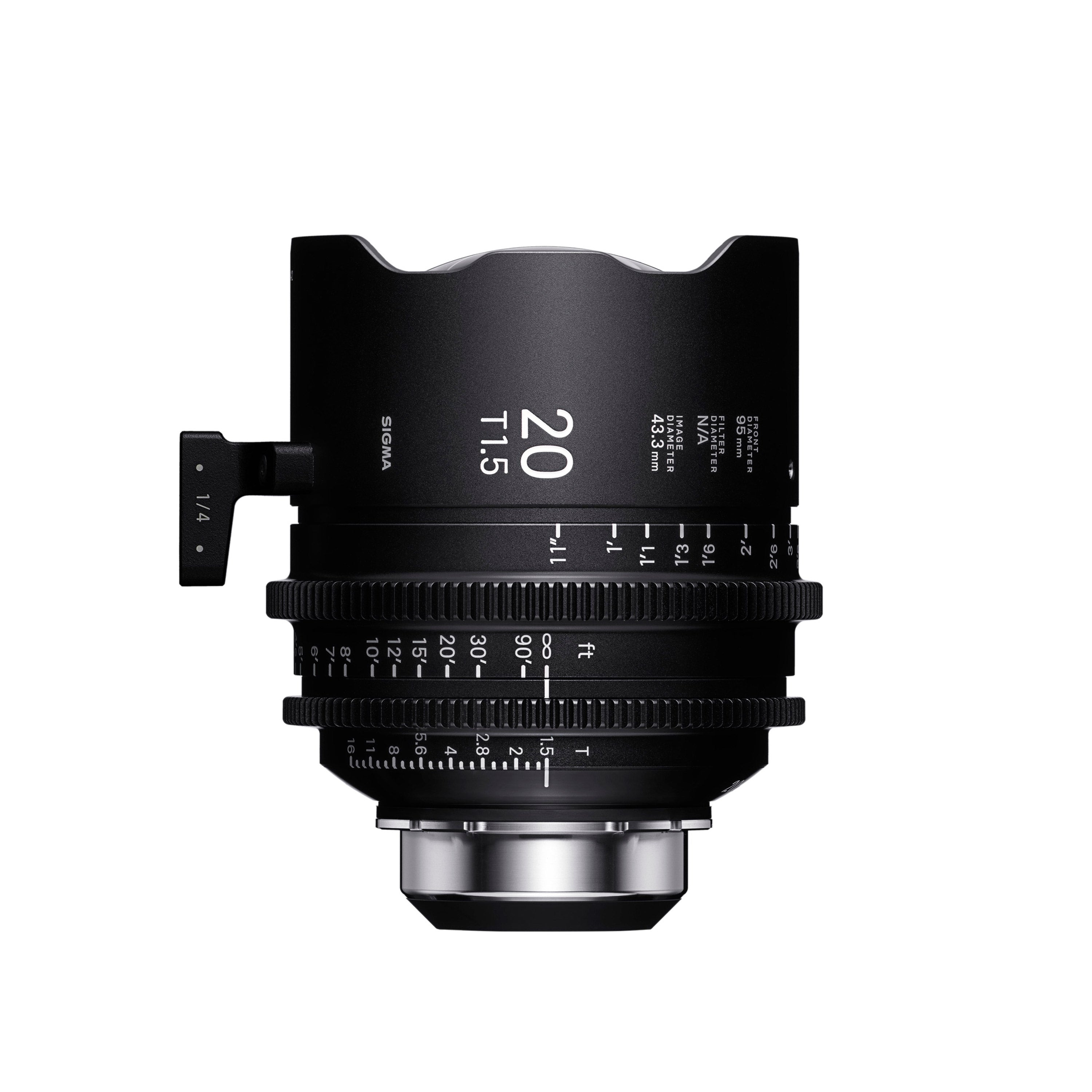 SIGMA 20mm T1.5 Cine FF High Speed Prime