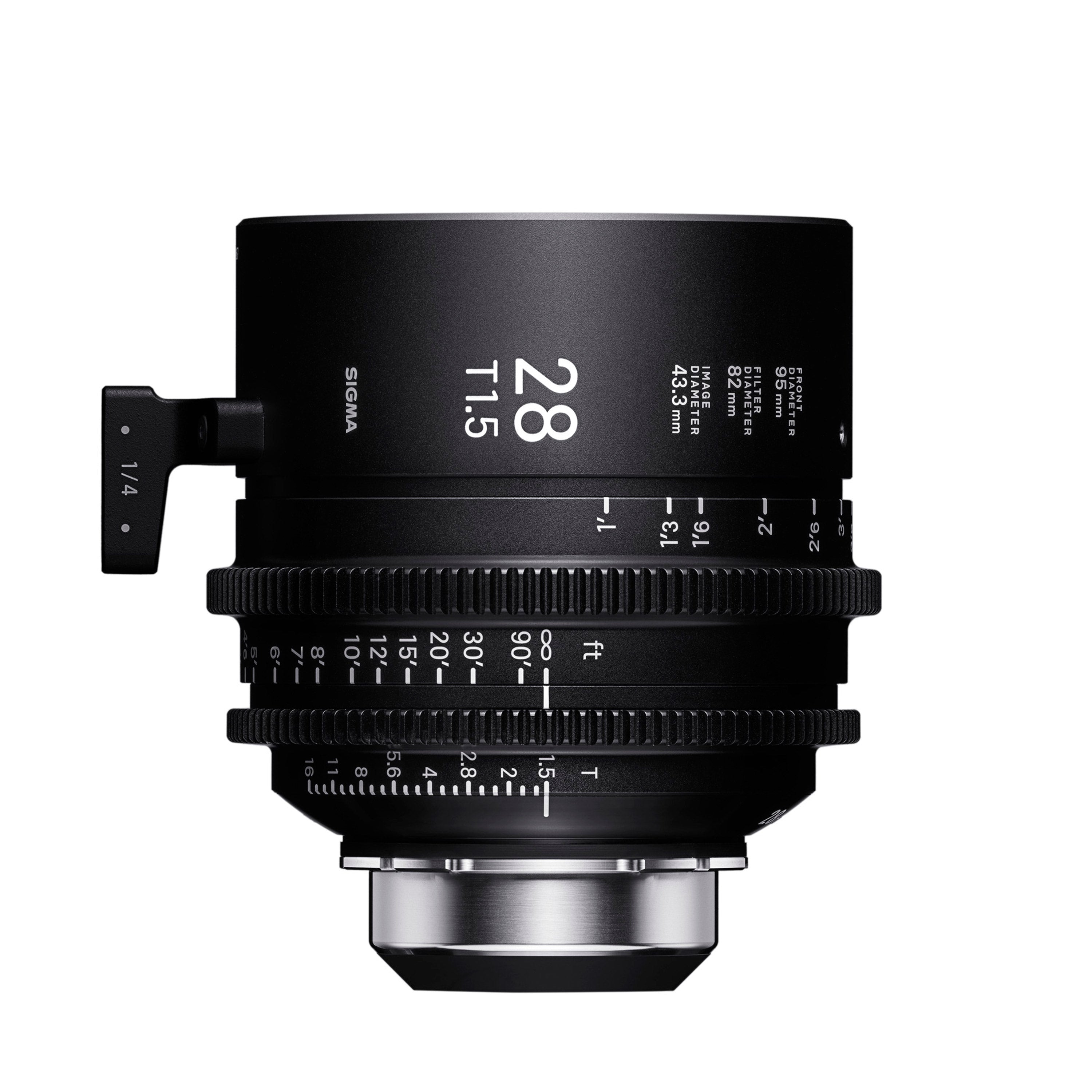 SIGMA 28mm T1.5 Cine FF High Speed Prime