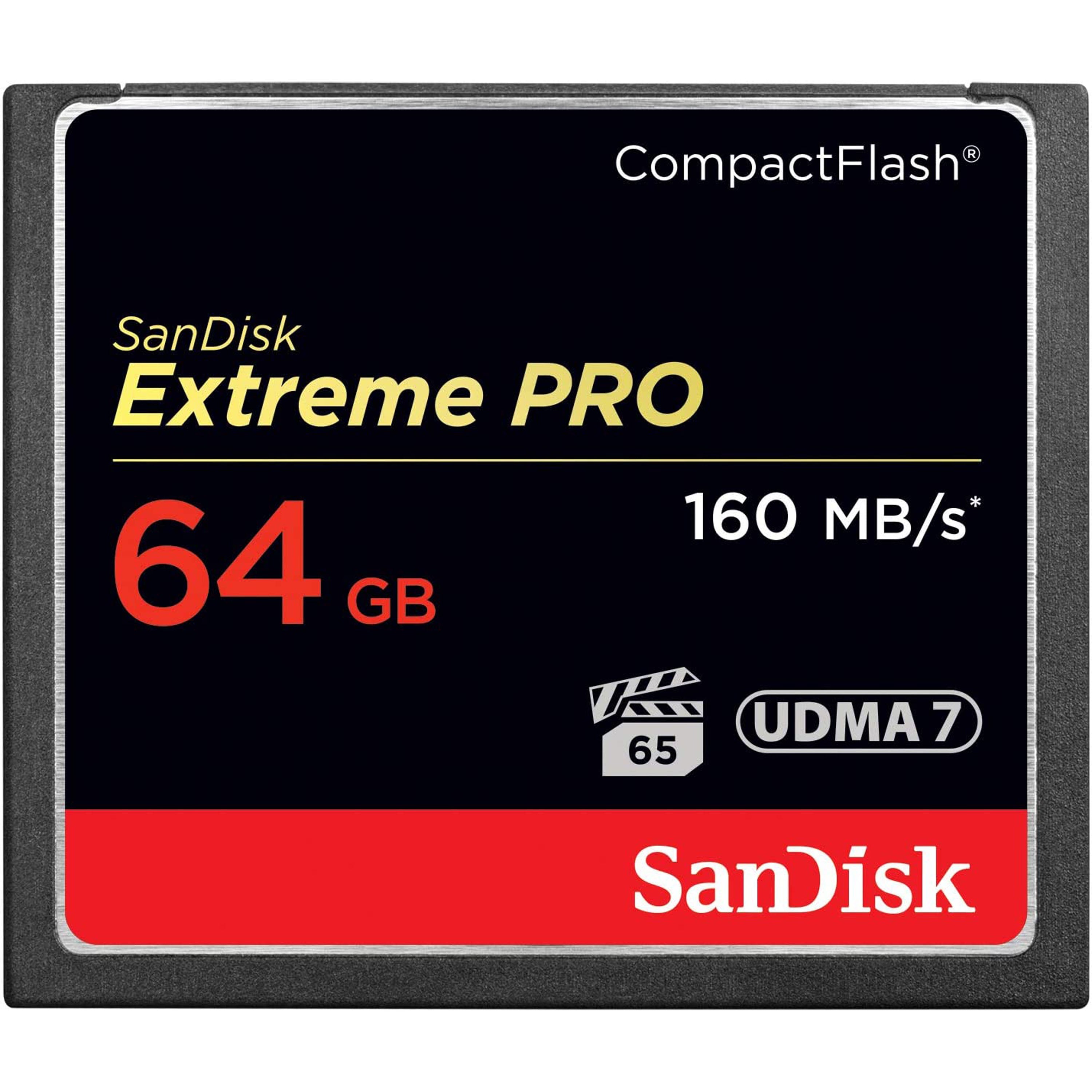 Sandisk Extreme PRO 64GB CompactFlash  160MB/s