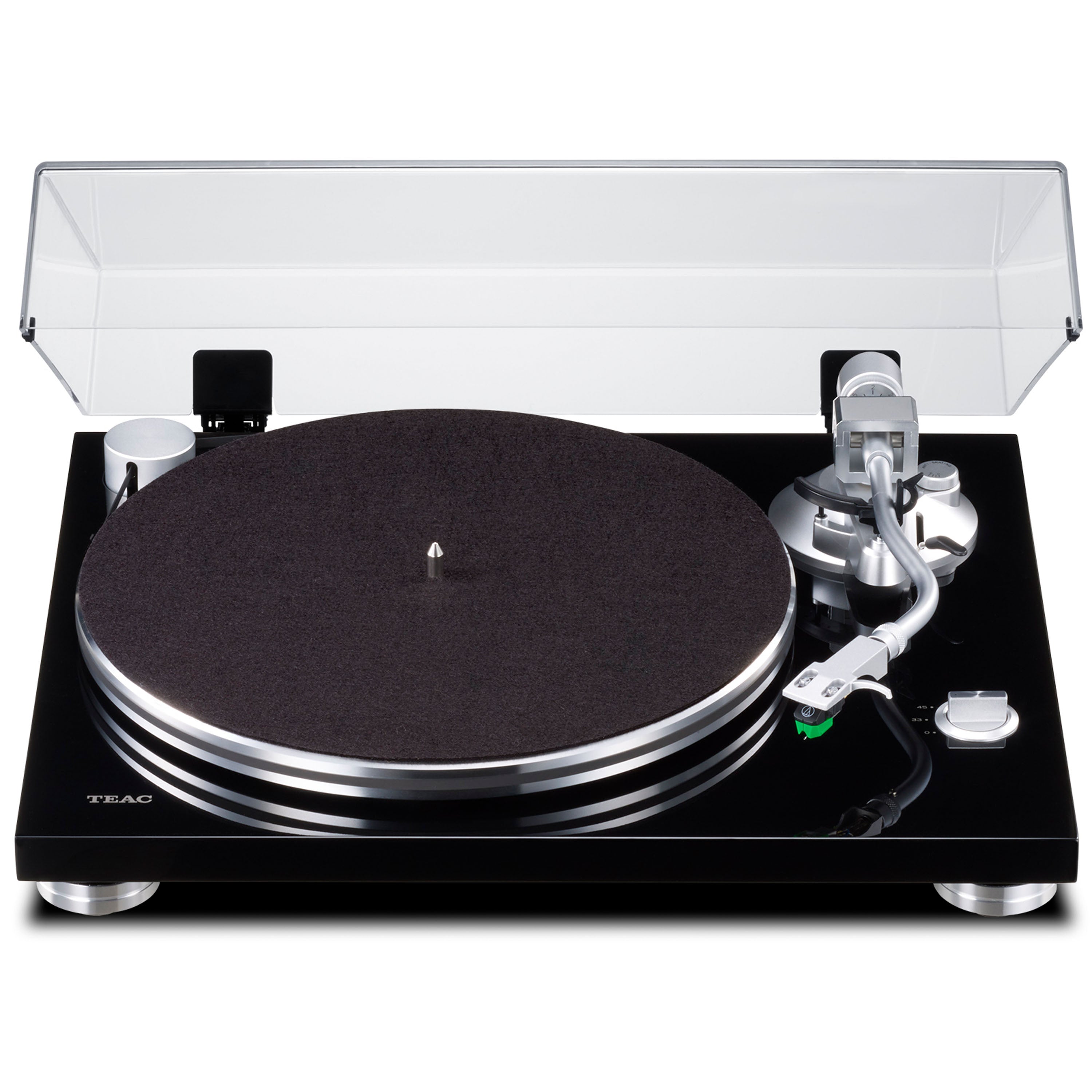 TEAC TN-3B Turntable (Piano Black)