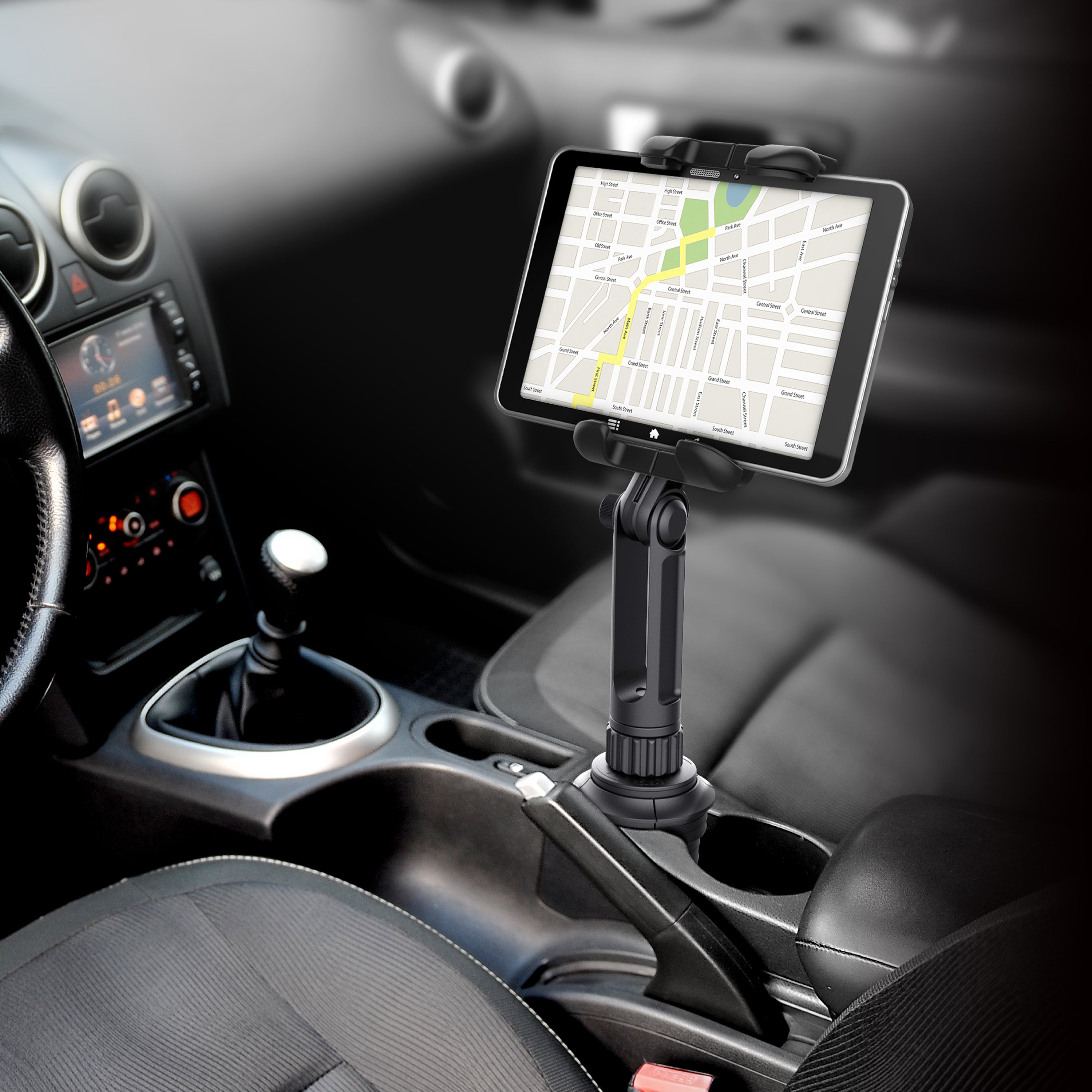 ToughTested Boom Power Tower Cupholder Car Mount