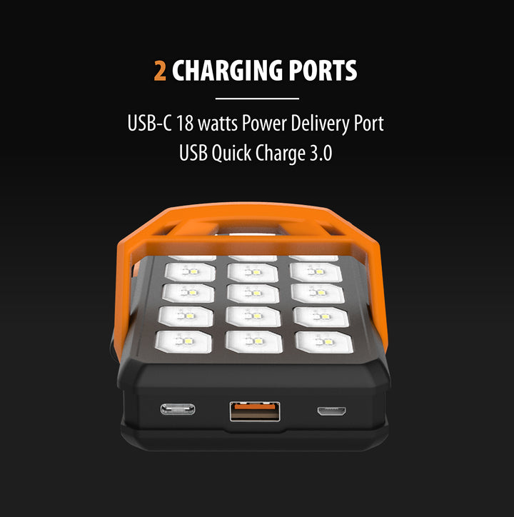 ToughTested Switch Back 10,000mAh Solar Power Bank