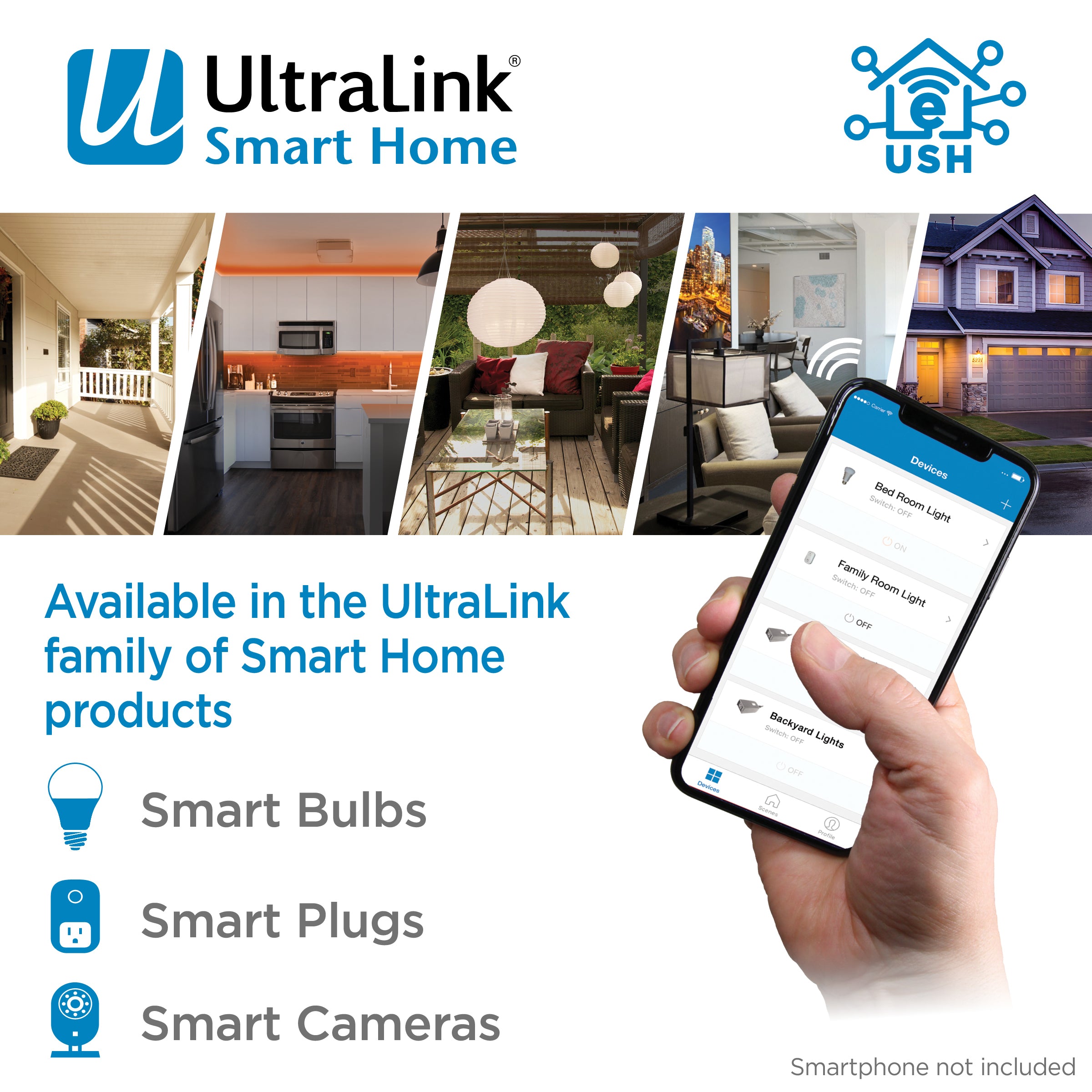 UltraLink Smart Home Wifi Outdoor Plug