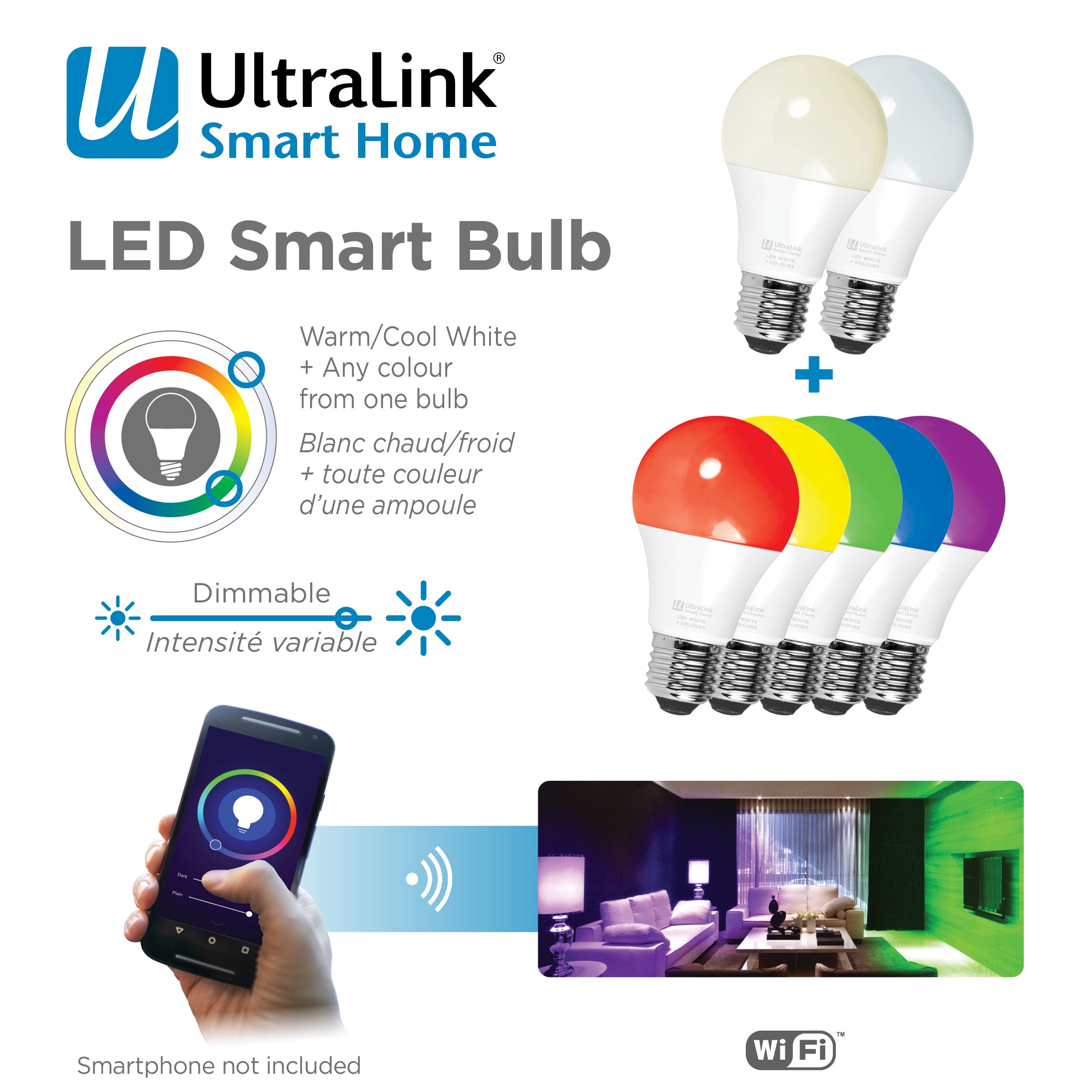 UltraLink Smart Home Wifi Bulb