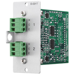 TOA 9000M2 Series Module Dual Mic Line