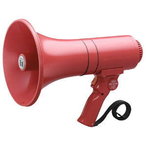 TOA Hand Grip Type Megaphone With Siren