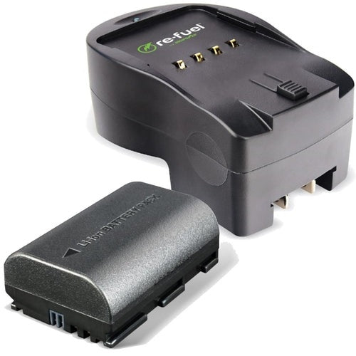 Re-Fuel Charger Battery Kit Canon Battery LP-E6