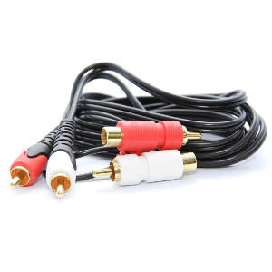 Ultralink Home Piggyback Stereo Cable - 2m/6ft