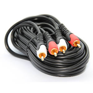 Ultralink Home Shielded Stereo Cable 2 RCA - 6m/20ft